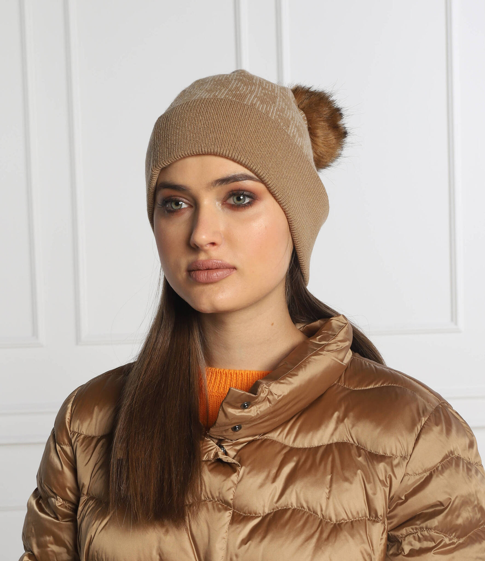 шапка Michael Kors - коричневый(MU2001A46G)