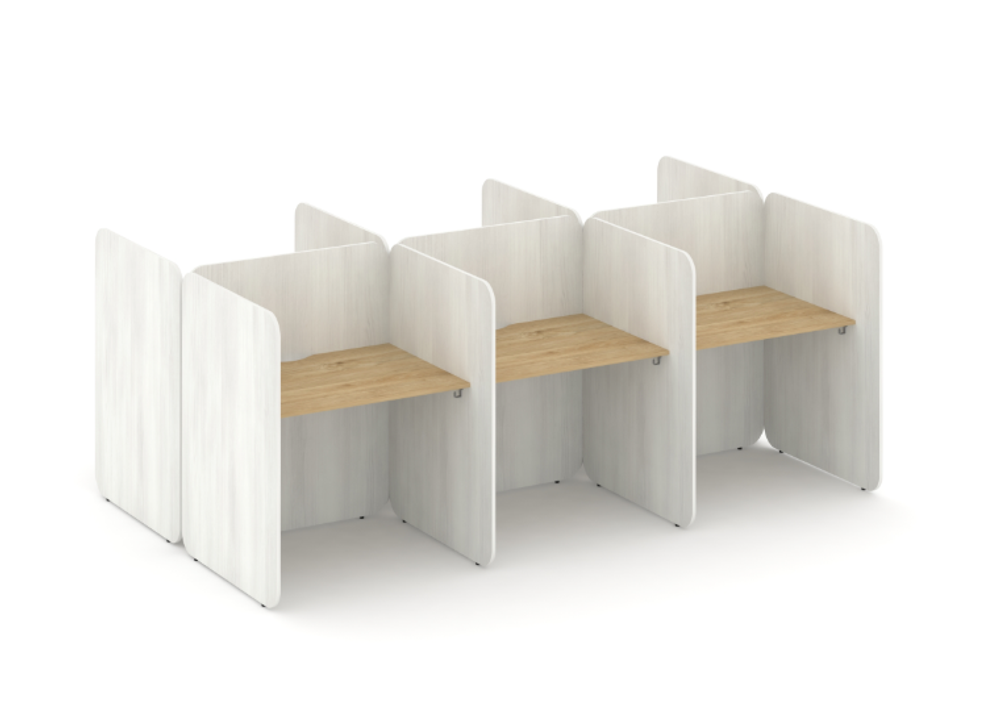 Стол для колл-центра ЛДСП комплект №6 KCB.K-006