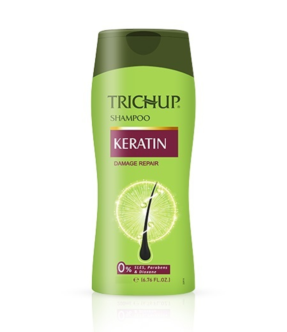 Шампунь Vasu Trichup Keratin с Кератином, 200 мл