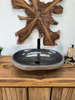 Раковина из речного камня RS-65901 61х45х15 из натурального камня