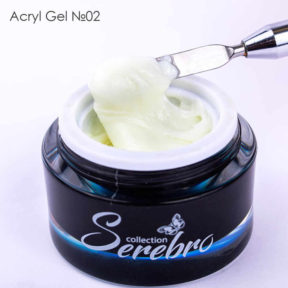 Serebro, Acryl Gel №02, 15 мл