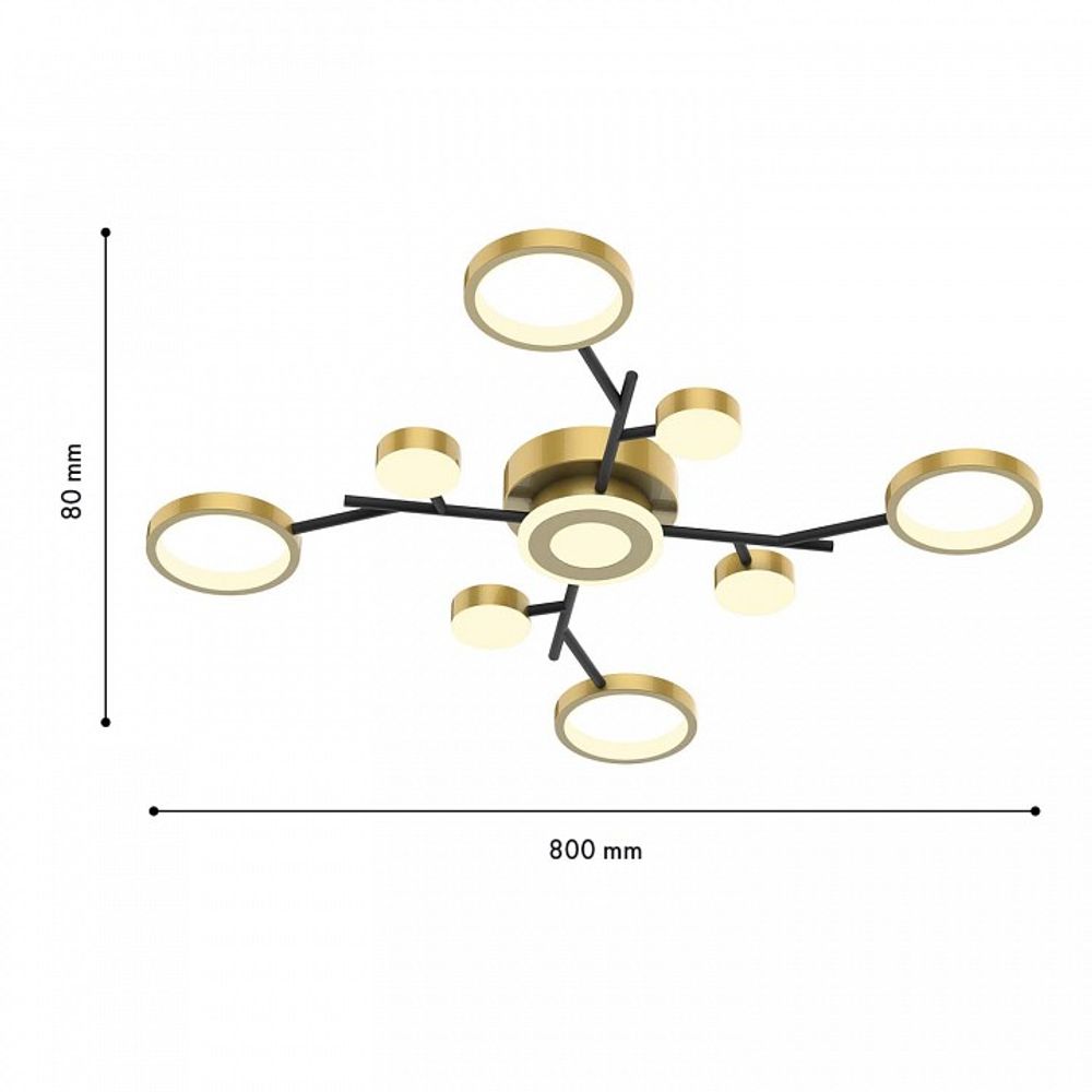 Потолочная люстра F-promo Hybrid 4686-9C