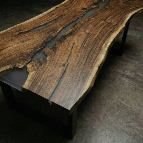 Карагач с эпоксидной смолой