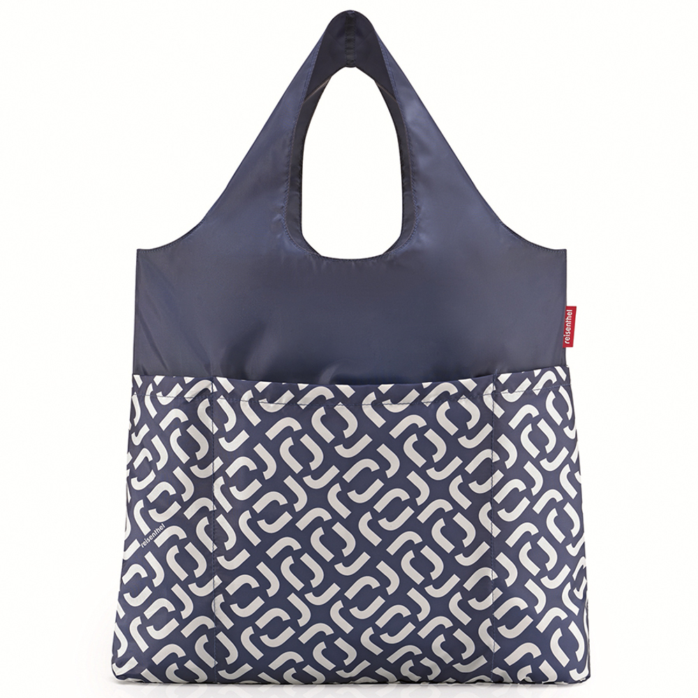 Сумка складная mini maxi shopper plus signature navy