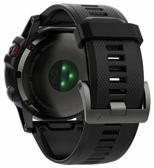 Умные часы Garmin Fenix 5X Sapphire, серый/черный