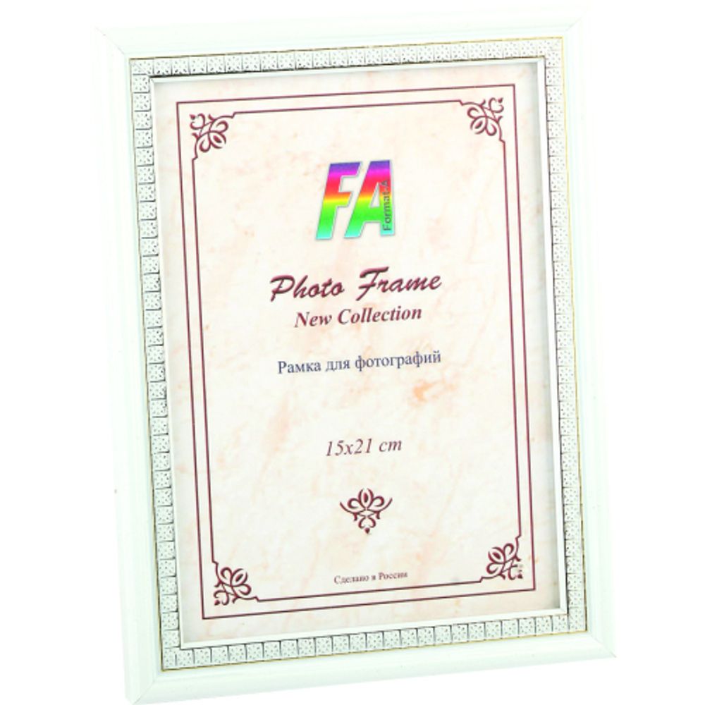 FA пластик Касабланка белый 10х15 | FA фототовары