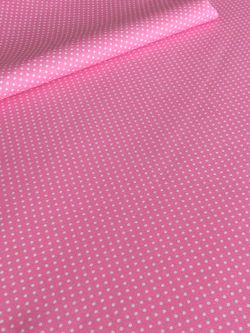 Ткань бязь плательная, рис. "Горох 2 мм", ширина 150 см, арт. 610