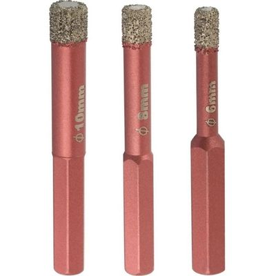 Набор коронок алмазных универсальных Cutop Special 6,8,10*10*67мм 1/4"   70-852