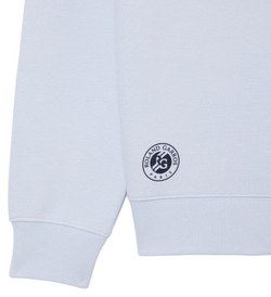 Мужская теннисная кофта Lacoste Sportsuit Roland Garros Edition Sport Sweatshirt - light blue
