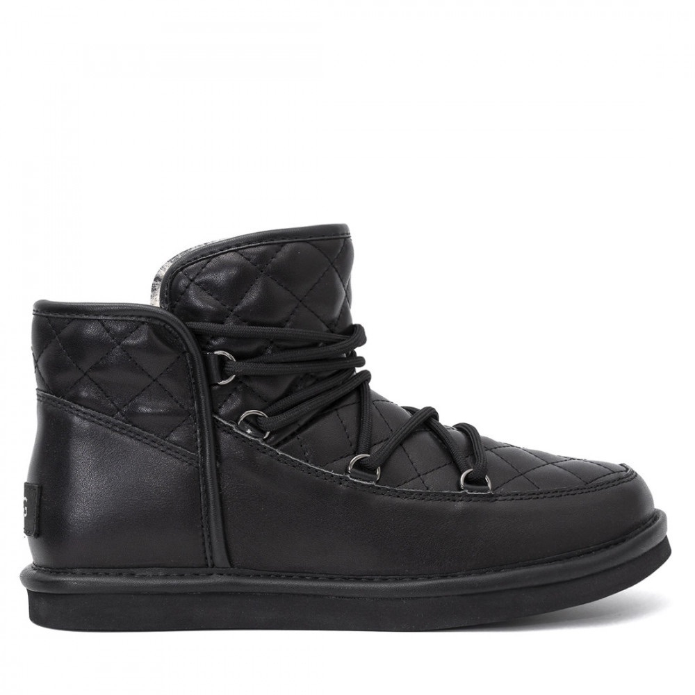 Ugg Lodge Mini Leather Black