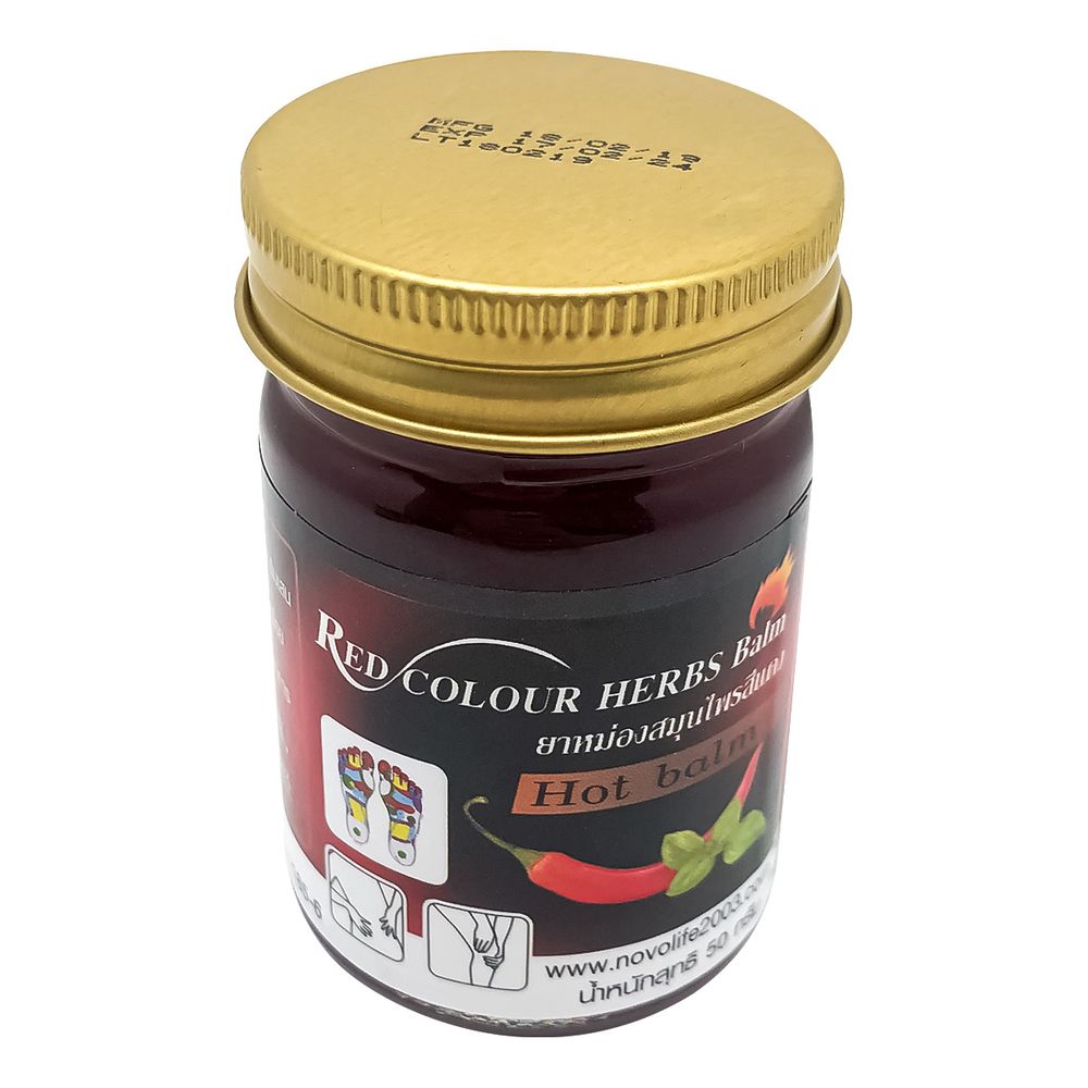 Бальзам травяной Twin Lotus красный 50 г