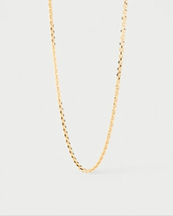 Колье Essential Chain серебро 925 пробы покрытое золотом