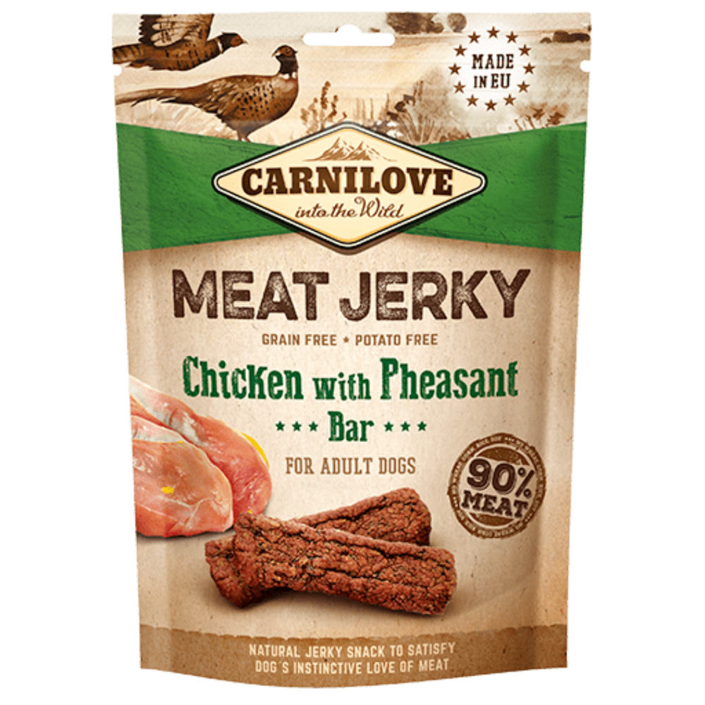 Carnilove Jerky Chicken Pheasant Bar