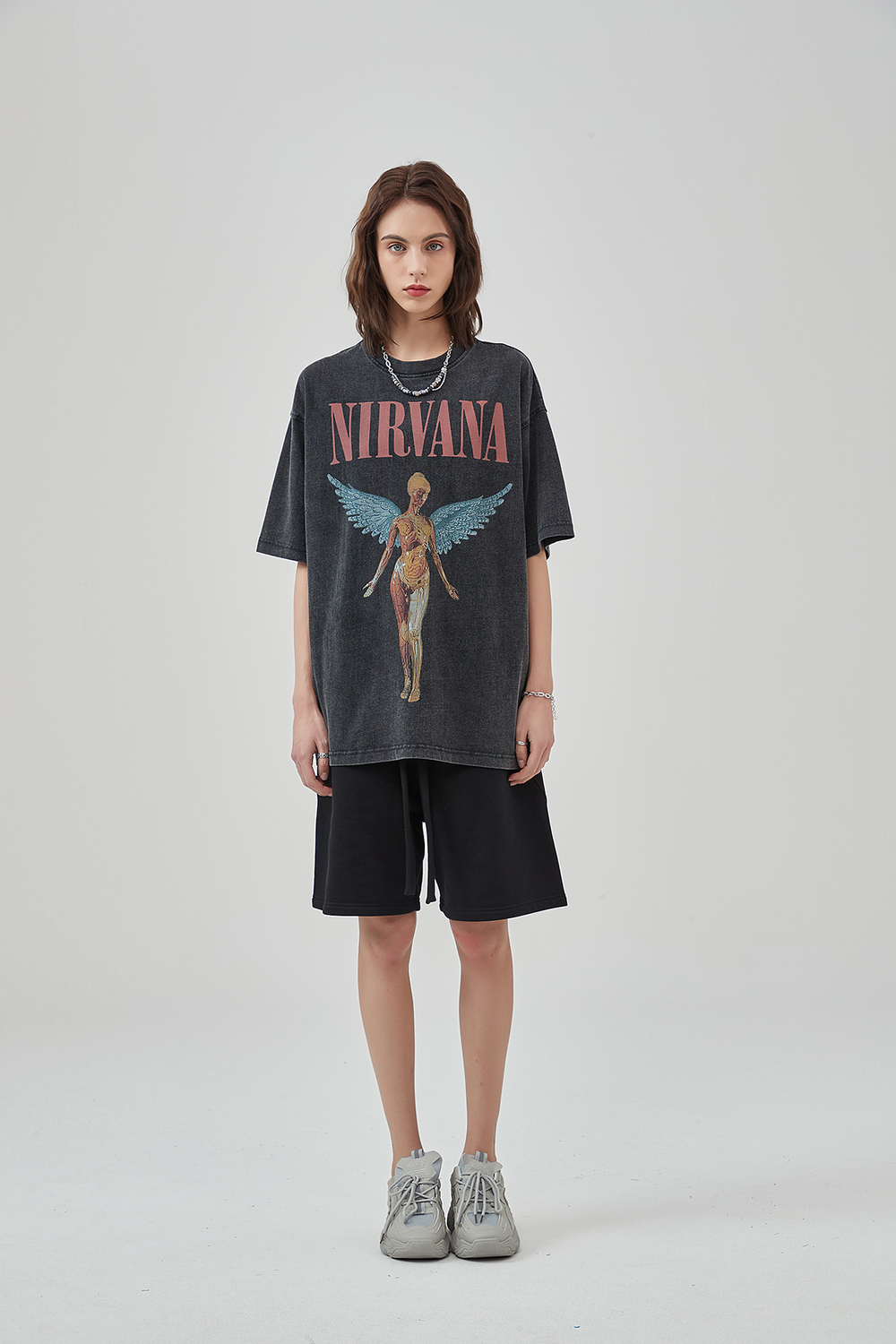 Футболка Off Street принт Nirvana