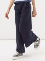 Брюки темно-синие для девочки арт. АТ971