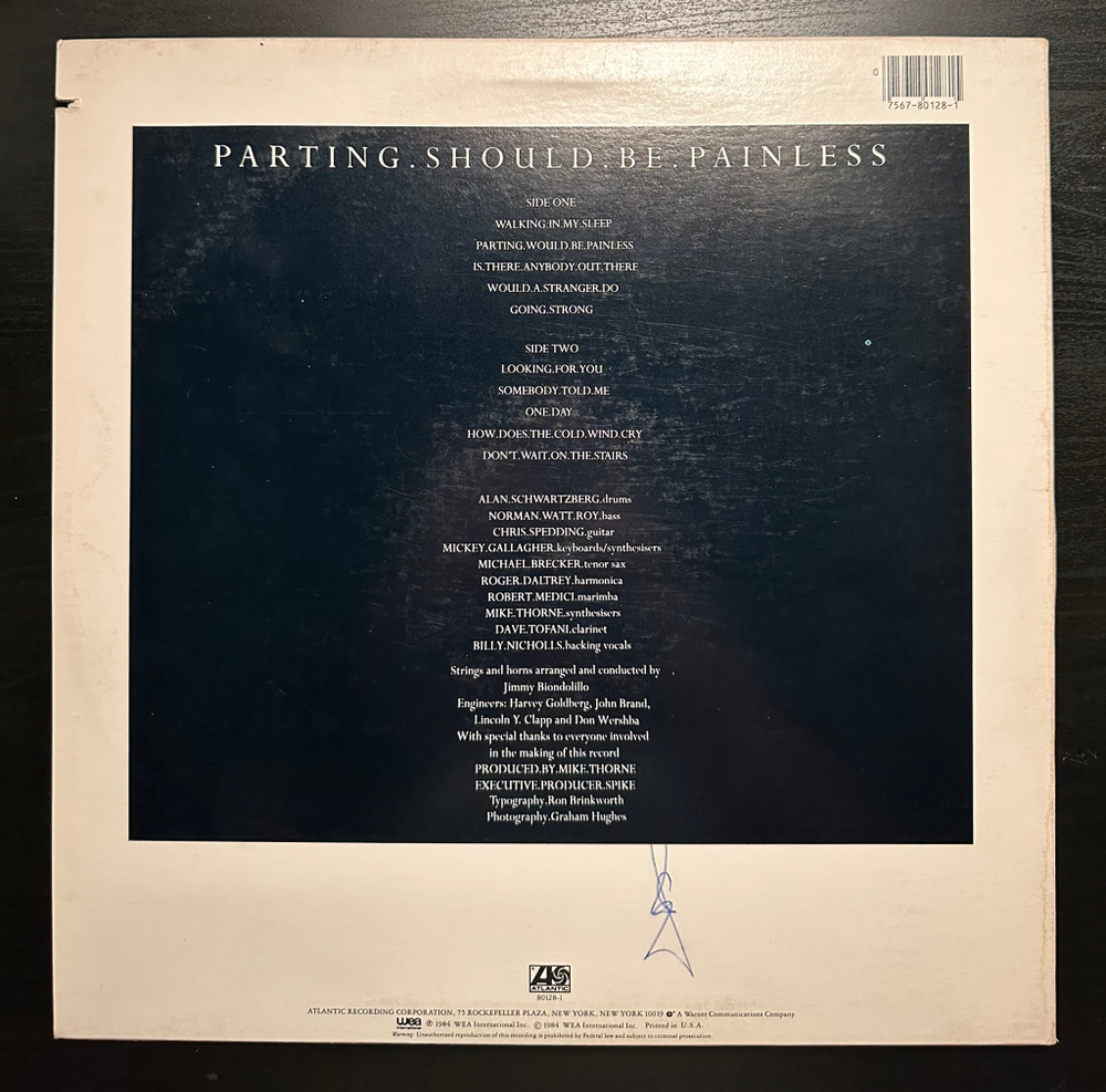 Roger Daltrey - Parting Should Be Painless (США 1984г.)