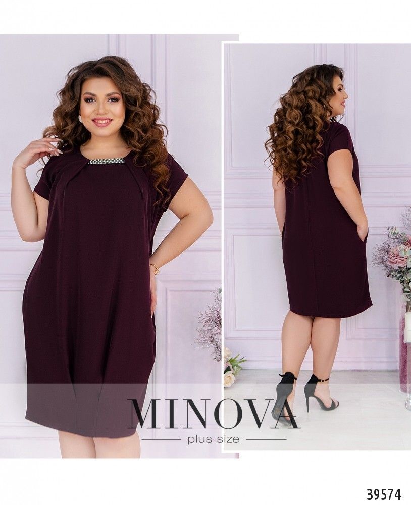 Платье 126-марсала Minova Платье 126-марсала Minova