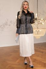 Блуза Вернисаж (черная) Б14320-33М LT Collection