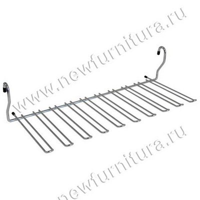 Рейлинг держатель для бокалов BJ003E на 10 секций 450*200*100мм (4829)