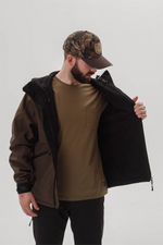 КОСТЮМ REMINGTON HIMALAYAN (КУРТКА КОРИЧНЕВАЯ, БРЮКИ ЧЕРНЫЕ)