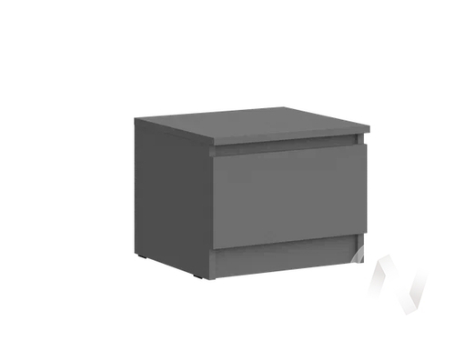 Тумбы прикроватные (Ш) МС Челси (графит/графит)