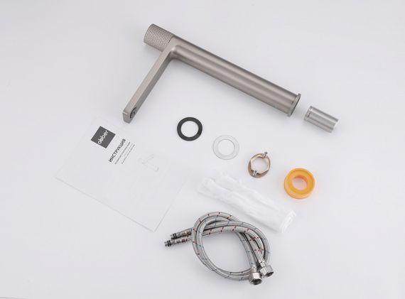 Смеситель ABBER Rund AF8711SP для накладной раковины, сатин