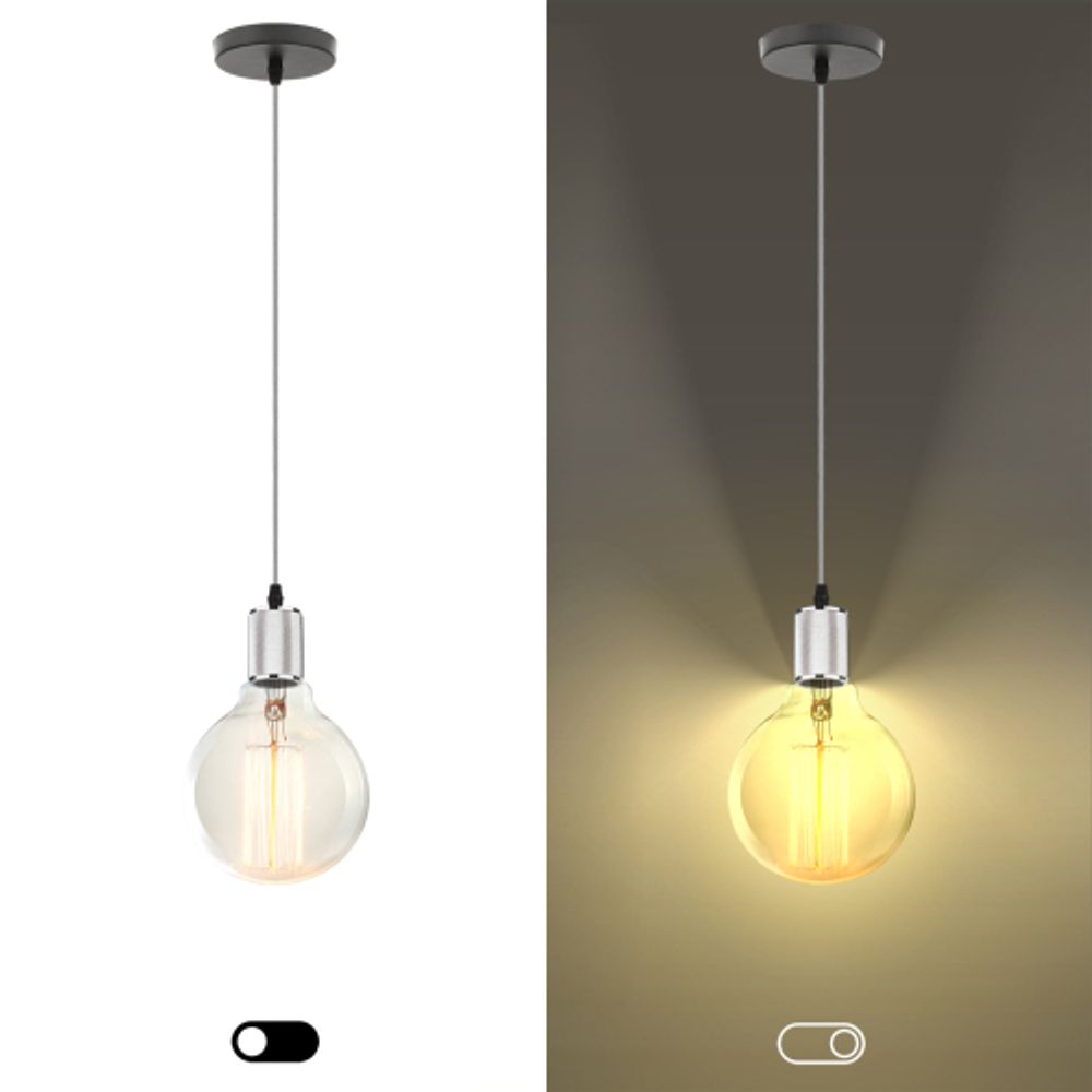 PL13 E27 - 5 CH Подсветка ЭРА Накладной, цоколь Е27, провод 1 м, цвет хром