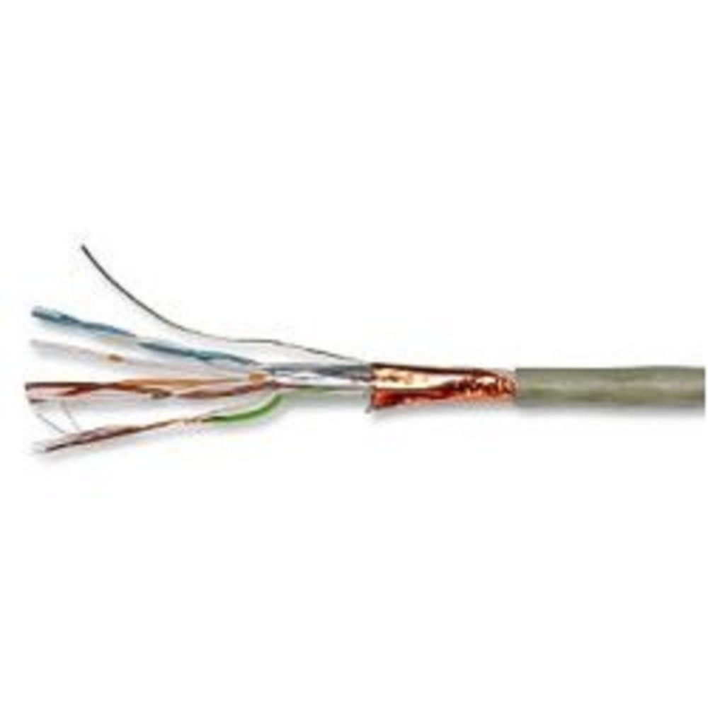 Cablexpert [FPC-5004E-SO/305м] FTP5e, 4 пары, 0.50 мм, медь, однож., экран, 305 м, Fluke Test, серый