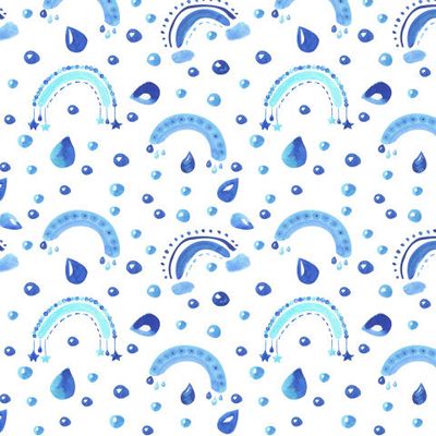 Детский узор для мальчика