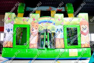 Коммерческий надувной батут "Сафари"