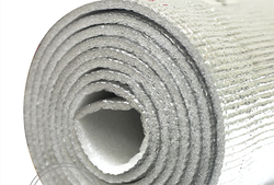 Подложка вспененная с лавсановым слоем толщина 8 мм 1х15м