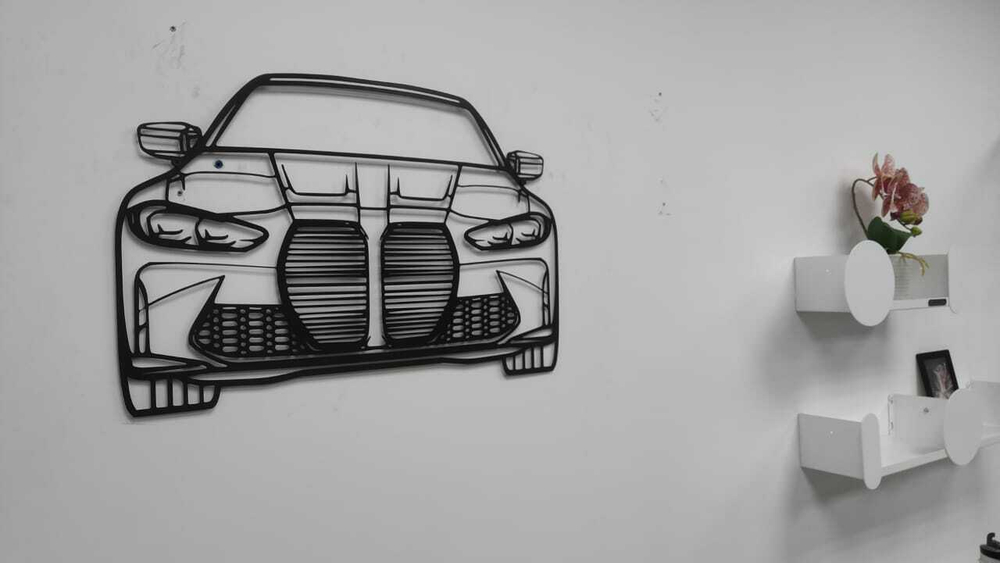 Панно автомобиль  "BMW"