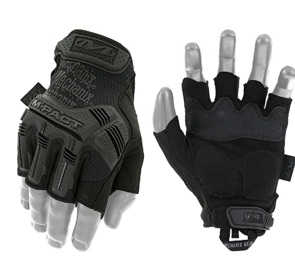 Перчатки Mechanix  M-Pact  black (беспал.)