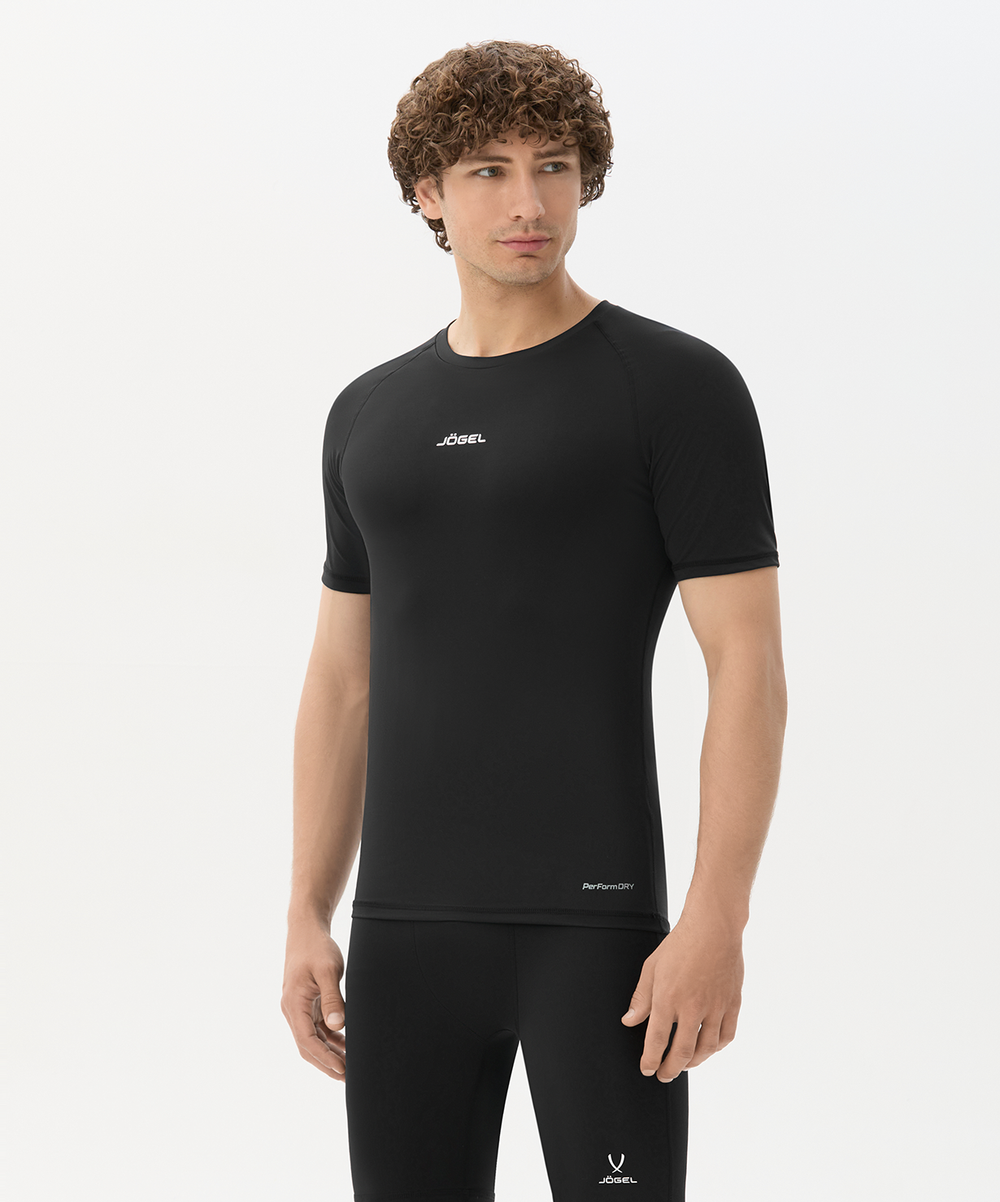 Футболка компрессионная с коротким рукавом CAMP PerFormDRY Baselayer SS Tee, черный