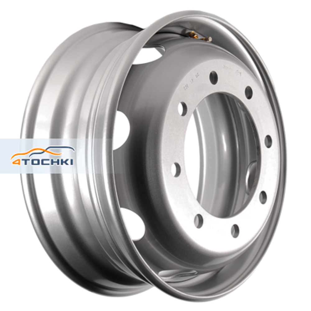 SRW 6,75x19,5/8x275 ET142 D221 Silver (3196742) (11 мм) 2 500 кг