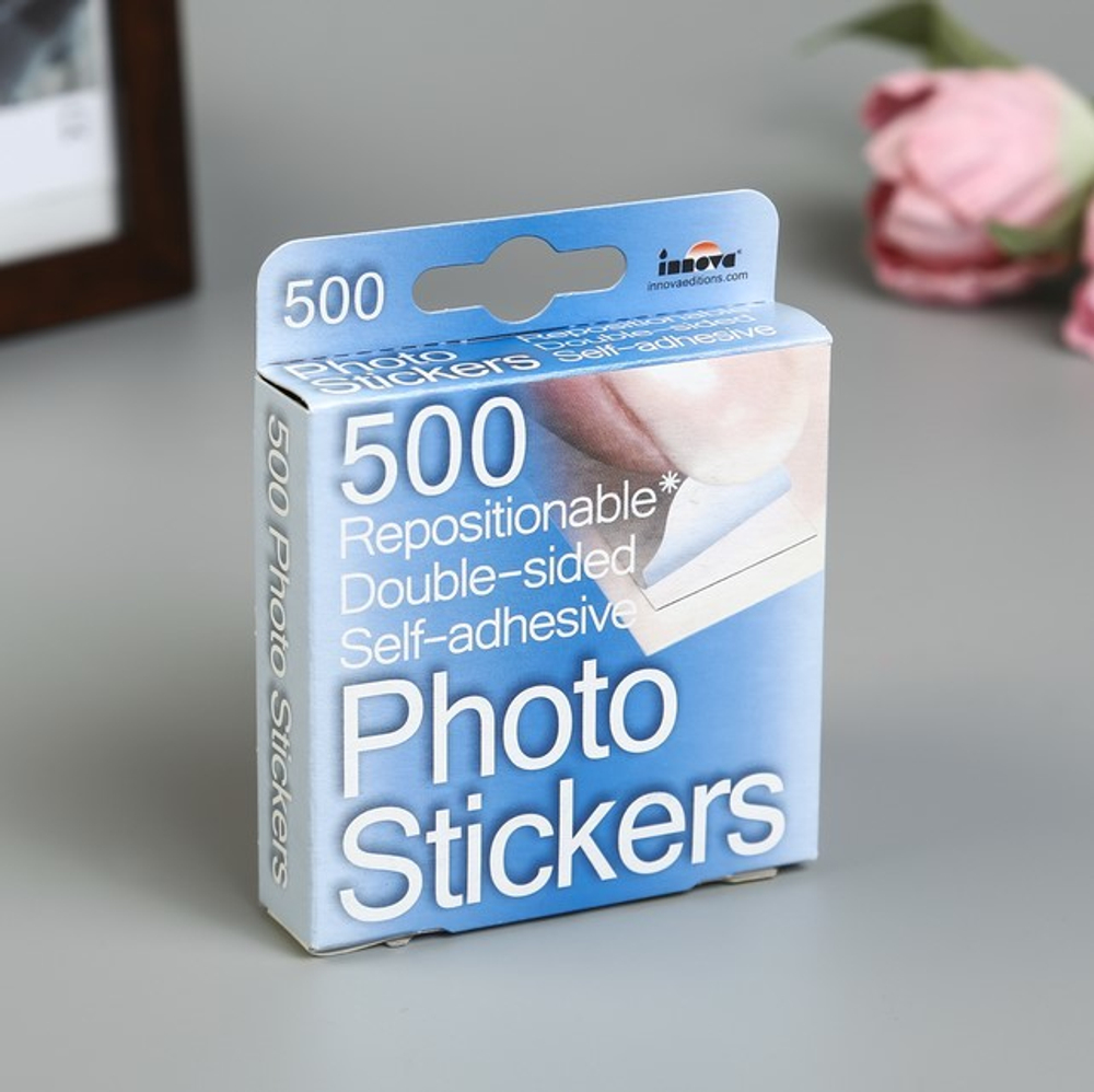 Самоклеящиеся фотостикеры, набор 500 шт