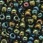 Японский бисер TOHO Round 6/0 (№84), металлизированный, непрозрачный глянцевый