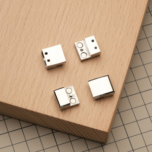 Магнитная застежка для браслета 11,5*3,7 см, цвет серебро