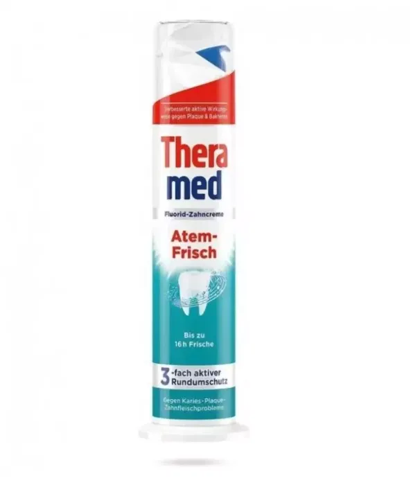 Зубная паста Theramed Atem-Frisch, с дозатором, 100 мл.