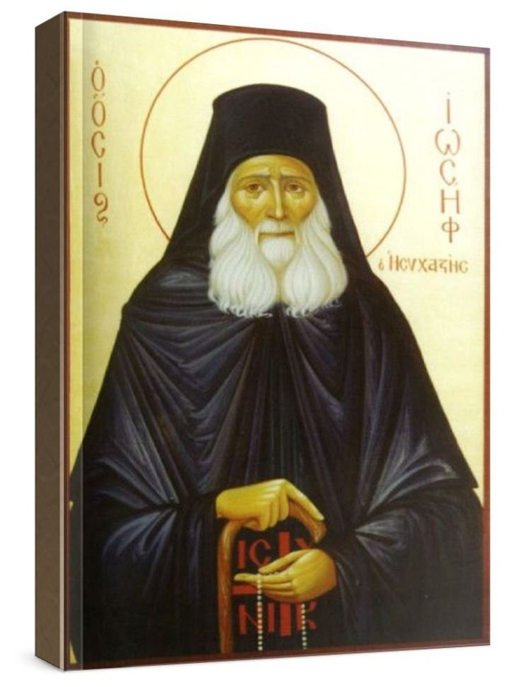 Иосиф Исихаст (рукописная икона)