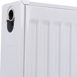 ROMMER 22 /300/900 радиатор стальной панельный боковое подключение Compact (цвет RAL 9016)