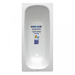 Стальная ванна ВИЗ Reimar (Реймар) 150x70, с ножками