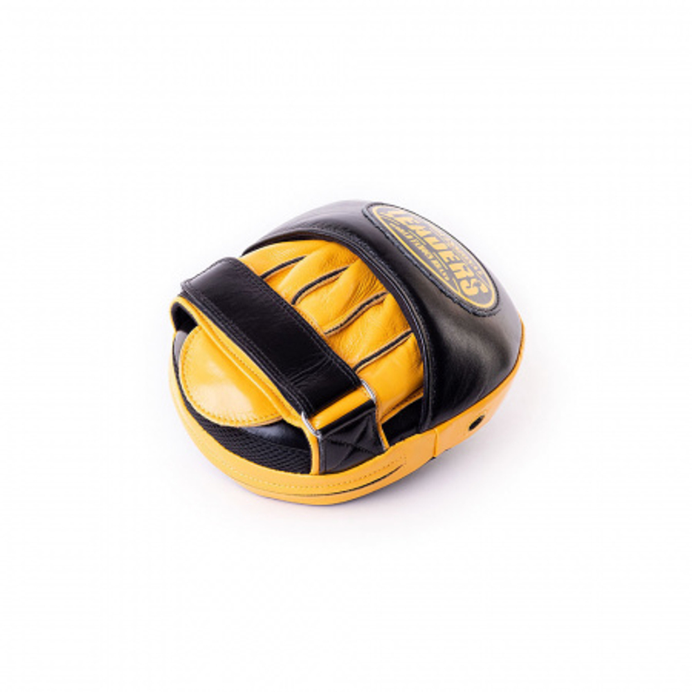 Лапы тренерские LEADERS T-AIR BUMBLEBEE черно-желтые