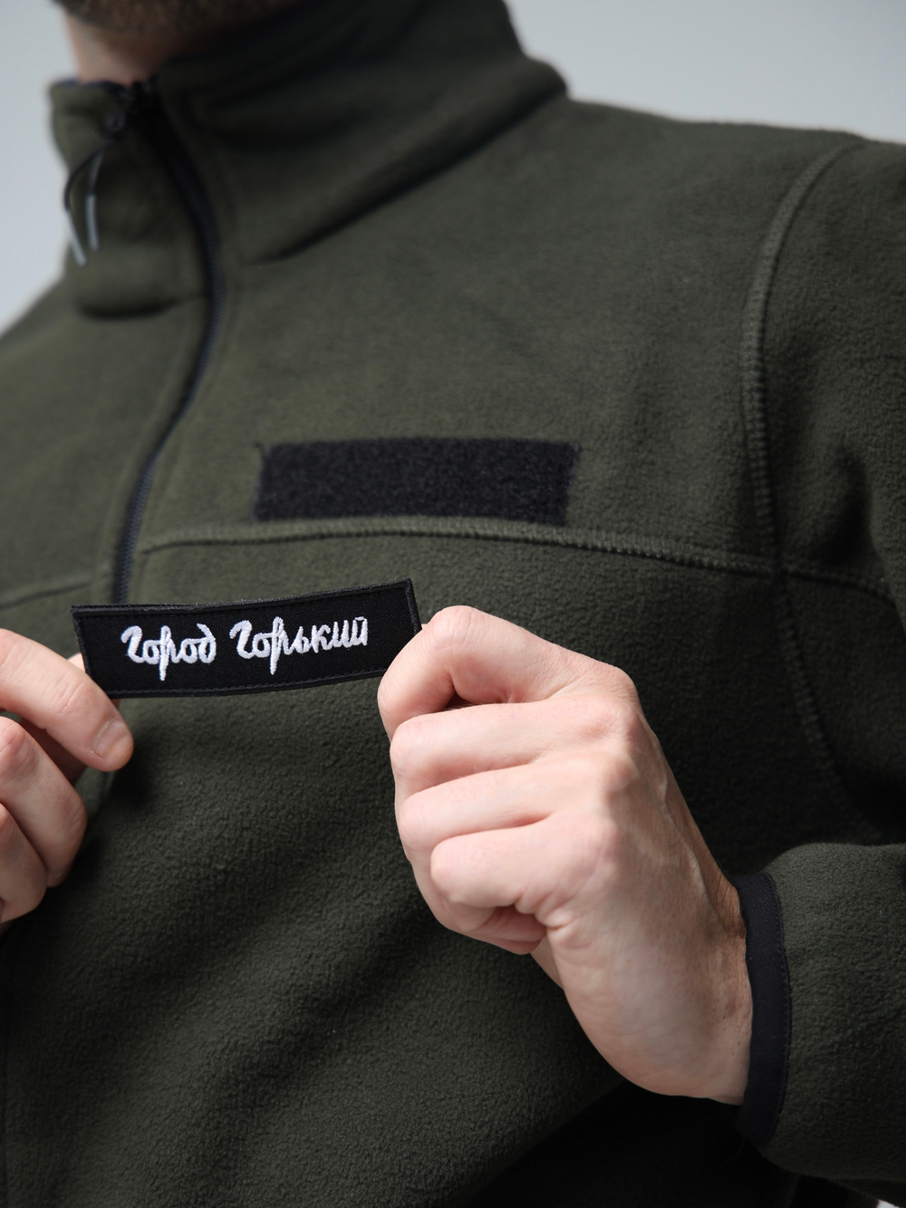 худи толстовка кофта олимпийка Город Горький флис флисовая зеленый зеленая хаки