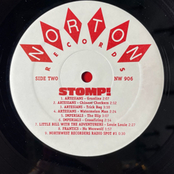 Винтажная виниловая пластинка LP Stomp Northwest Killers 1960-64: Rare & Unissued Blasts From The Vaults Of Kearney Barton Volume 1 (USA 2001)