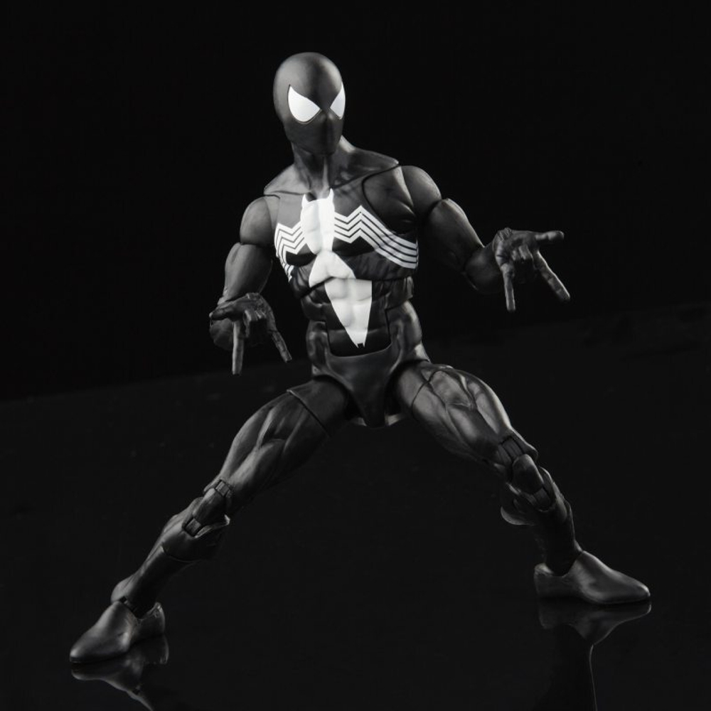 Hasbro Marvel Legends Spider-Man - Фигурка Symbiote Spider-Man 16 см Ретро F3697