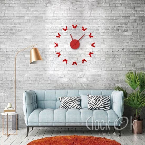 Настенные 3D часы Magic Fly