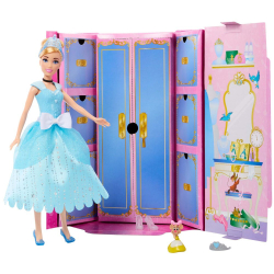 Disney Princess - Принцесса Золушка Модные сюрпризы Кукла + аксессуары JCR96