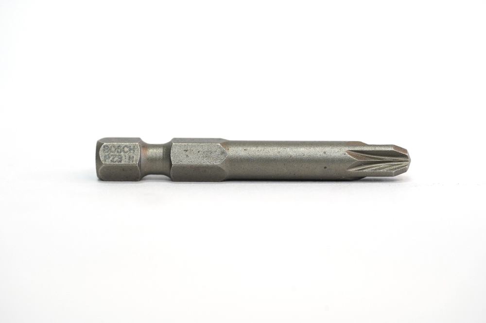БИТЫ BOSCH SCREWDRIVER BIT PZ3 49MM 1/4 2608521244