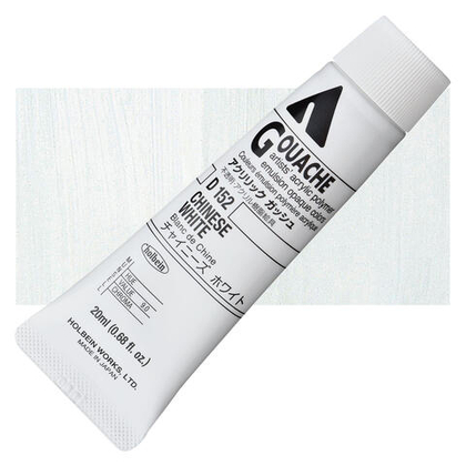 Holbein Acrylic Gouache 20 мл. 152 [А] Chinese White